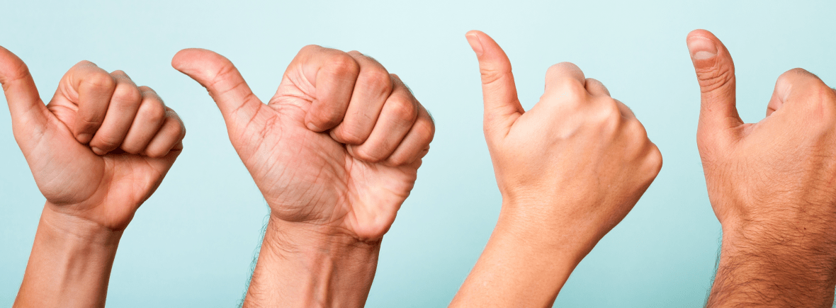 picture of Thumbs up