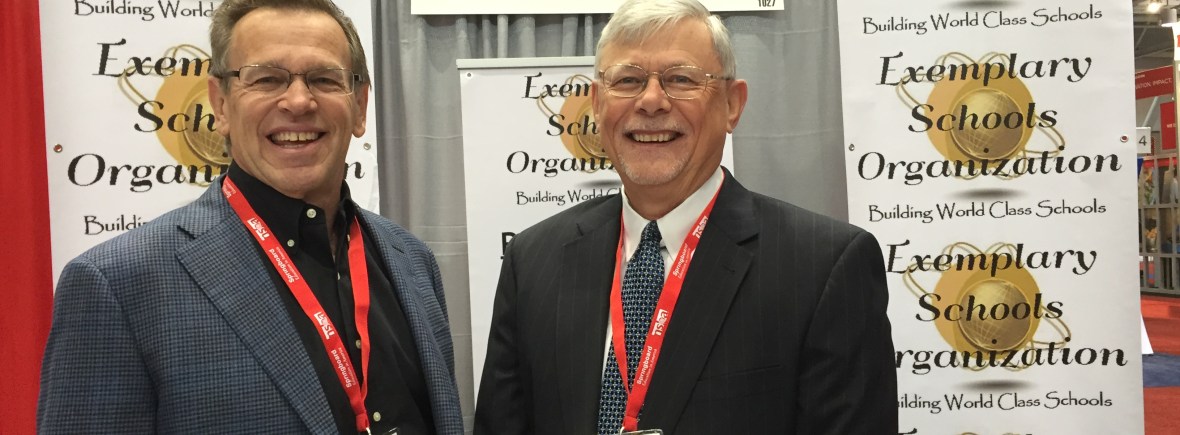 Picture of Cotter and Hassler at Conference