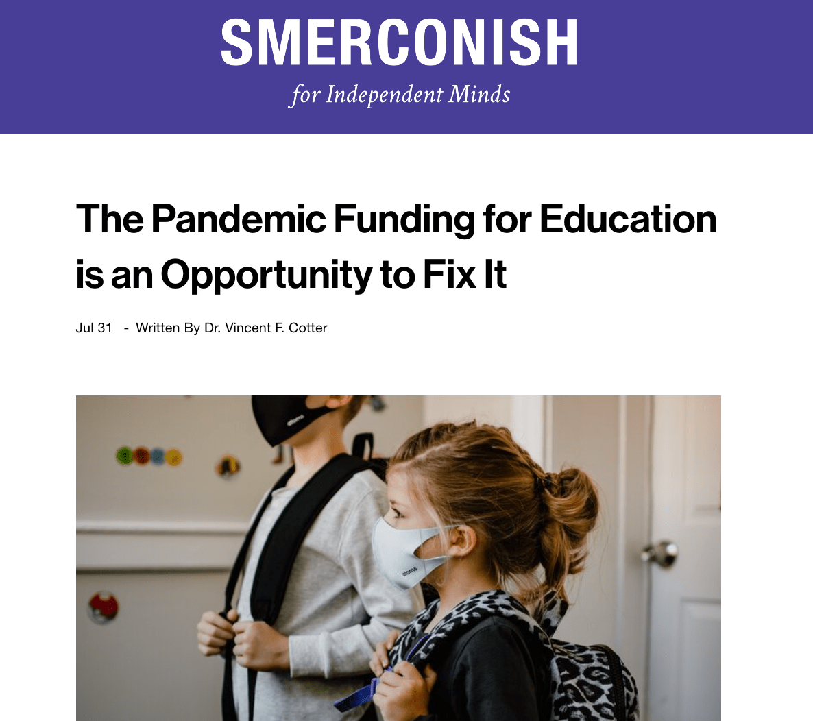 Graphic of Smerconish Website